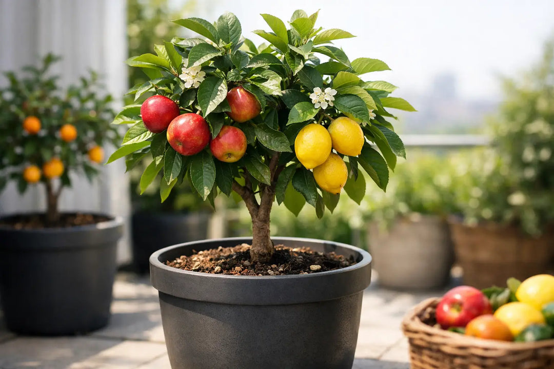 Can Fruit Trees Grow in Containers? Yes.