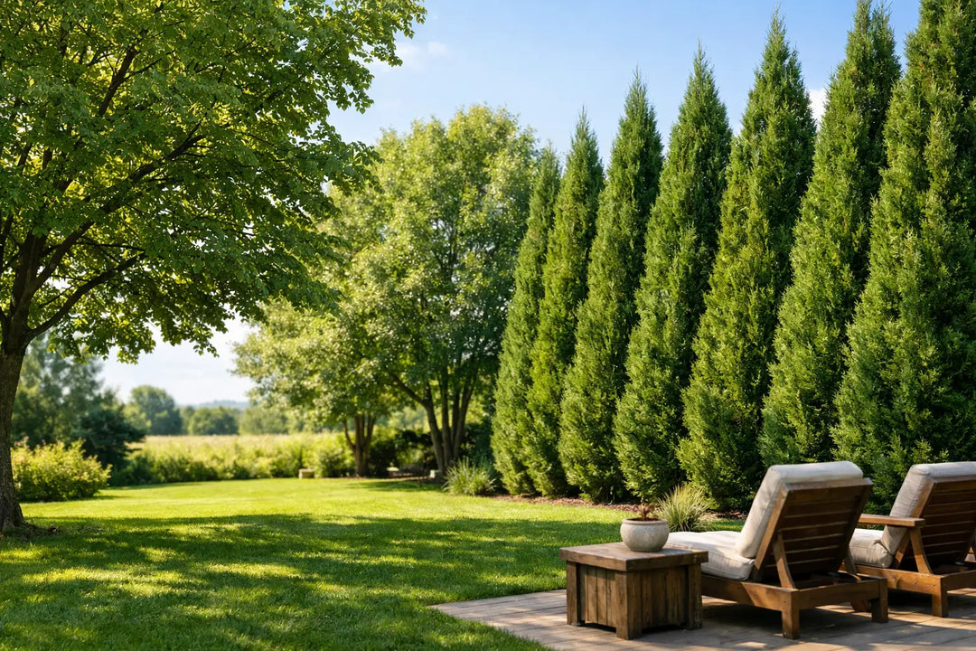 Fast Growing Trees for Shade and Privacy